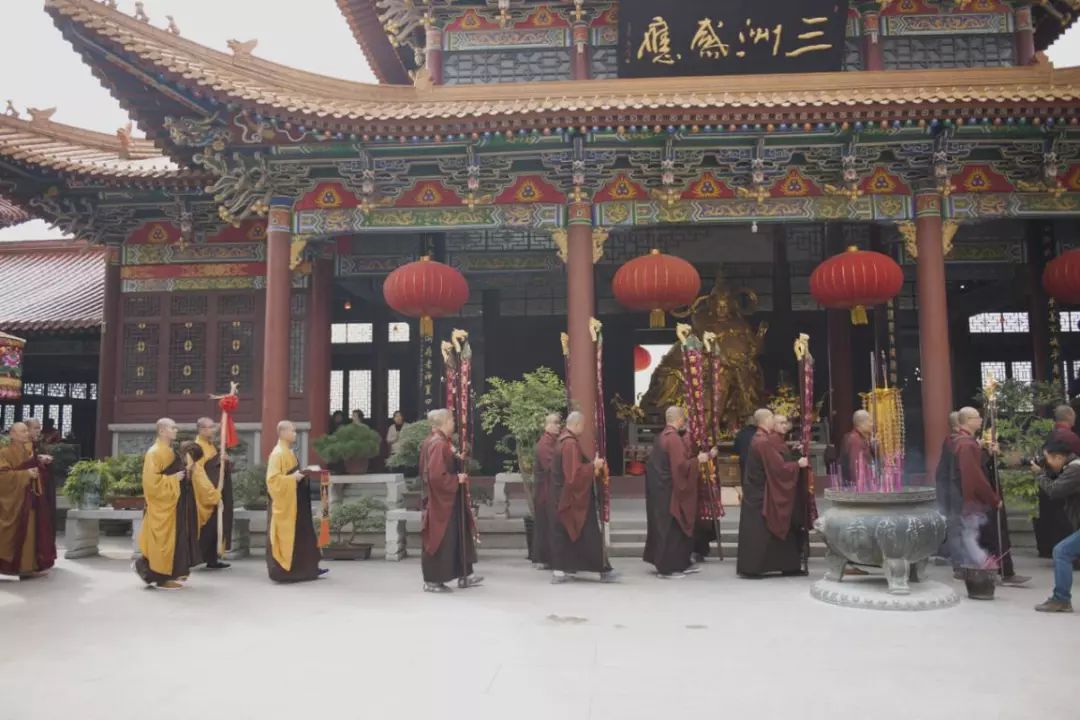 新闻| 温州中普陀寺己亥三坛大戒法会正授沙弥戒 得戒