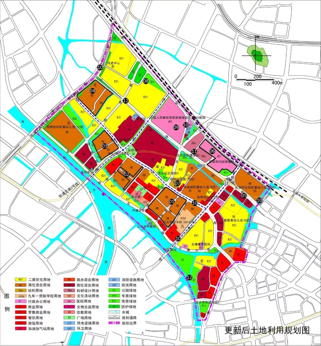 无锡中心城区控规调整批前公示多宗商业办公为主的地块调为商住地