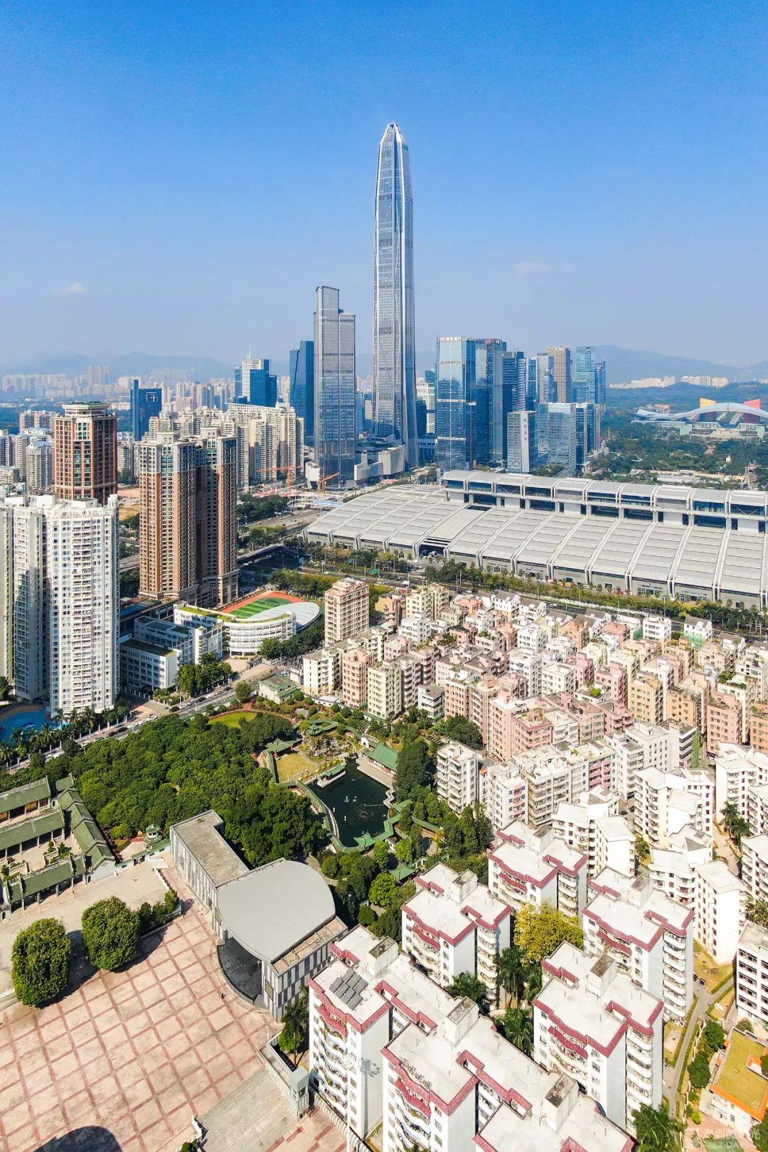 白石洲,上下沙…上帝视角下的深圳8大城中村,你能认出