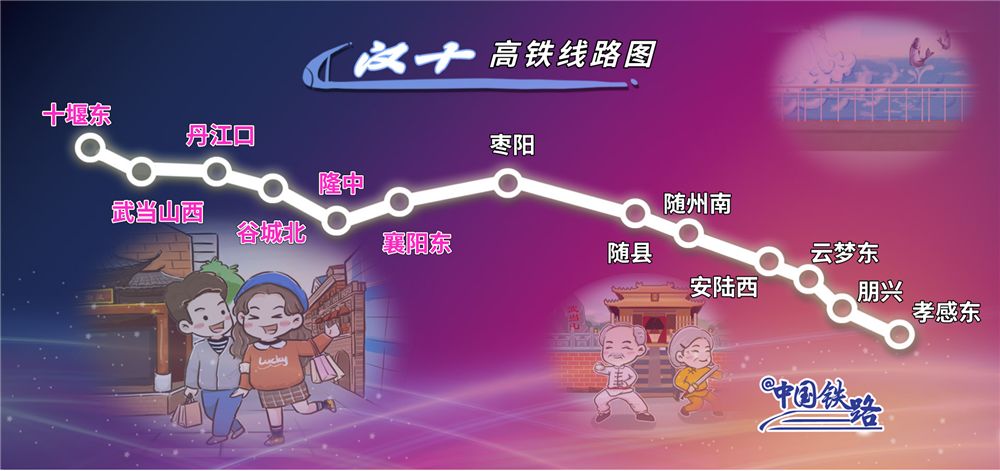 激动!汉十高铁今天正式开通啦!