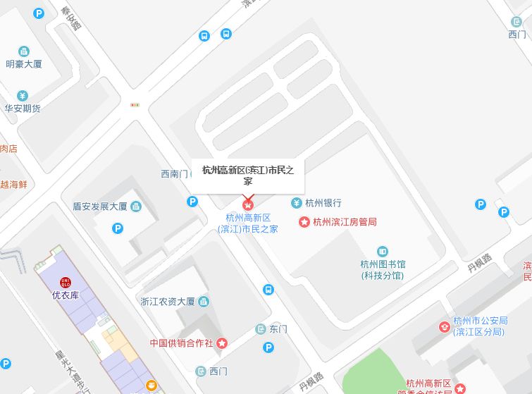 3 杭州万轮科技园 江陵路88号 no.4 西兴街道社区卫生服务中心