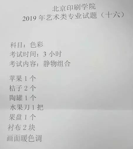 广西艺术学院,山东工艺美术学院 参考北京印刷学院2019年考题 素描是