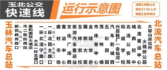 拟投入9台纯电动空调公交车辆运行;新增开的玉林汽车总站经茂林至北流