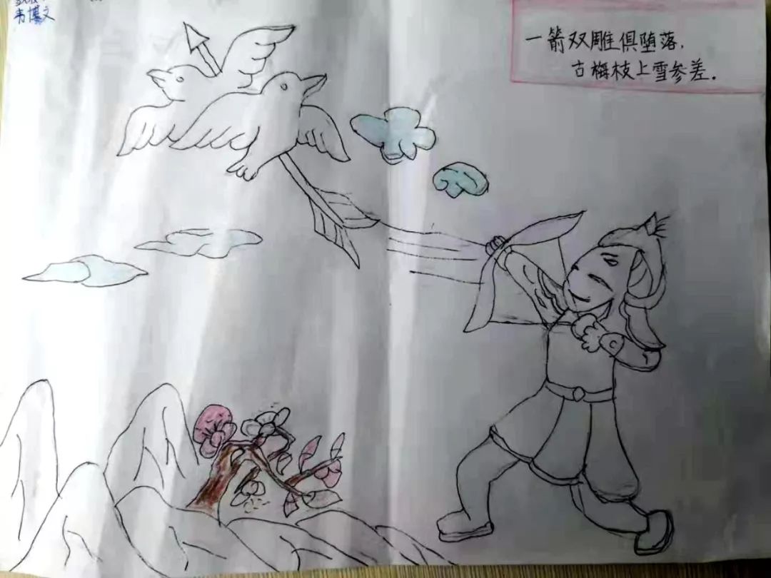 鸟尽什么成语_成语故事简笔画(2)