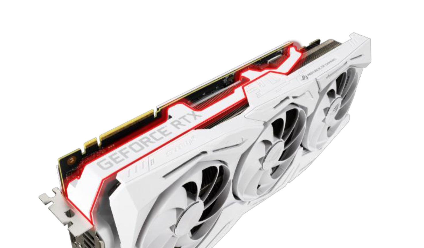 《华硕ROG Strix GeForce RTX 2080 Ti白色特别版 尽展未来美学》