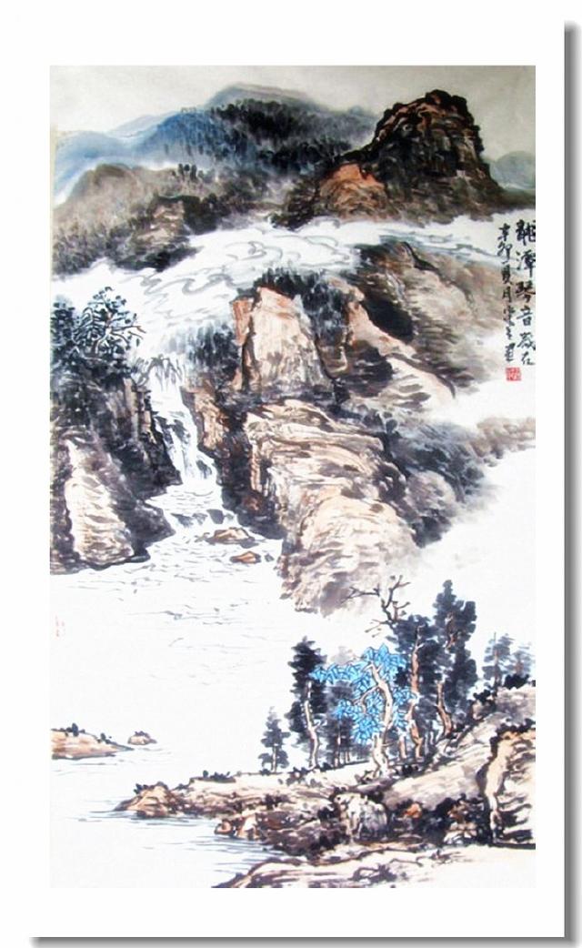 染之学古 -- 方染之山水画