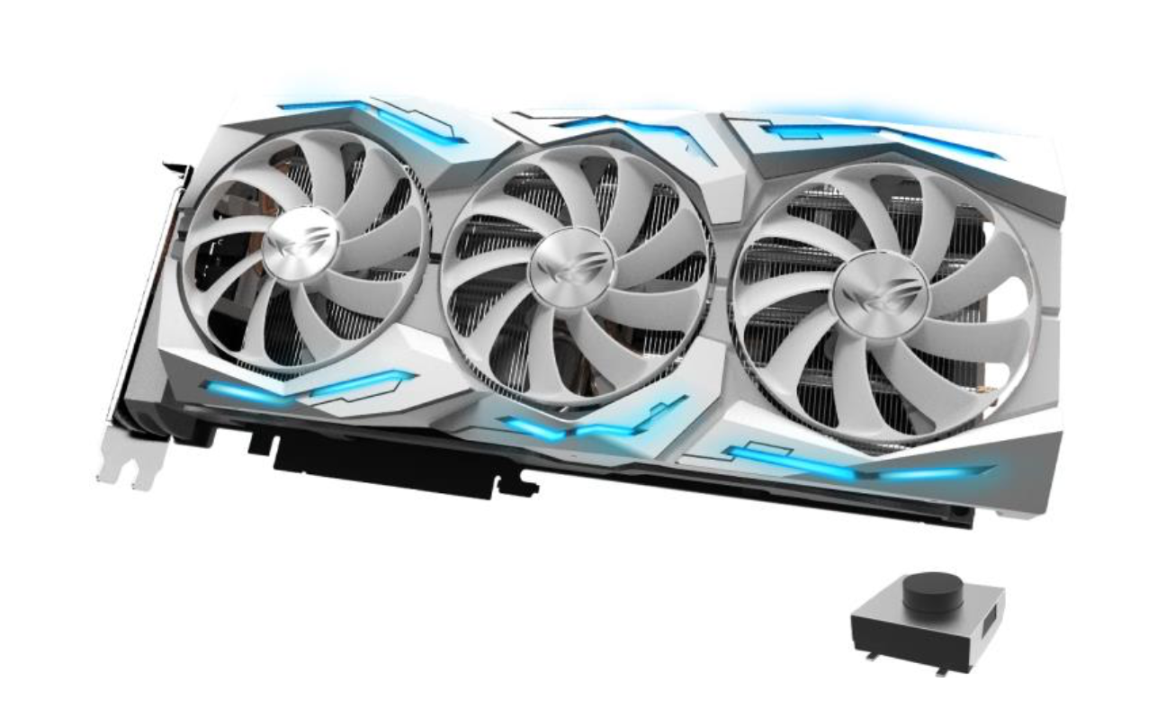 《华硕ROG Strix GeForce RTX 2080 Ti白色特别版 尽展未来美学》