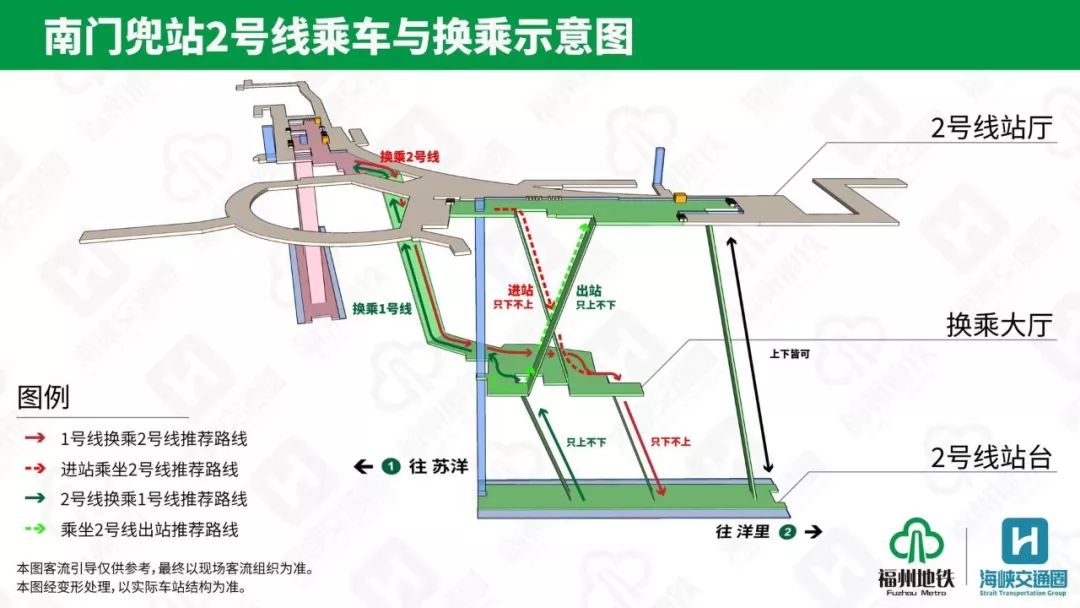 更宽敞!福州南门兜地铁站永久换乘通道即将开放