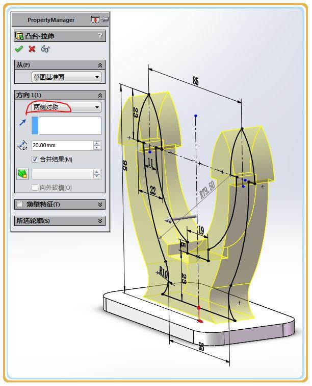 用sw建模的3d零件此图的难点在于能否看懂图纸