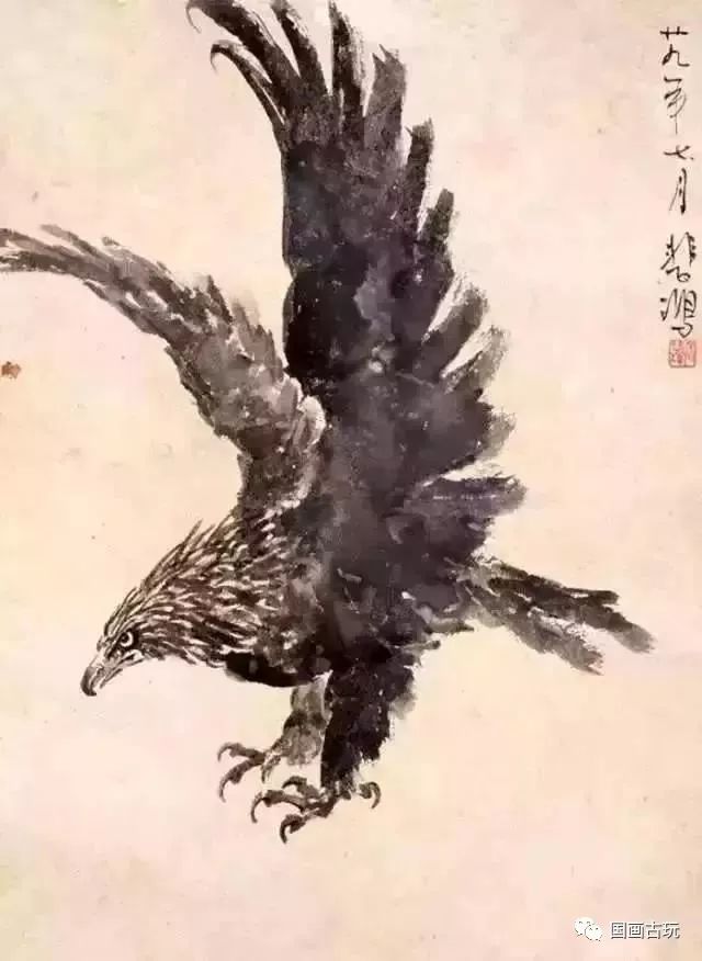 齐白石,李苦禅,潘天寿等八位大师画鹰,究竟谁技高一筹?