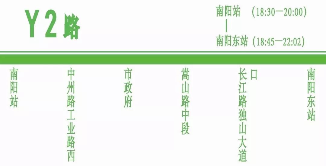 同时,通往南阳东站的5条常规线路运营时间有所变动:12月1日起,首班车