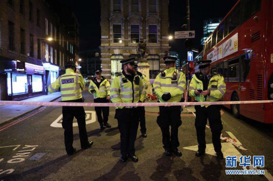 英国伦敦发生恐怖袭击事件 造成2死3伤