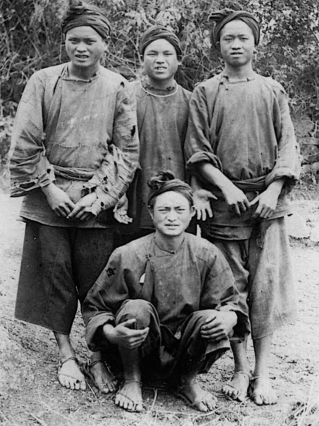 贵州旧影1902年，清末时期各地人像