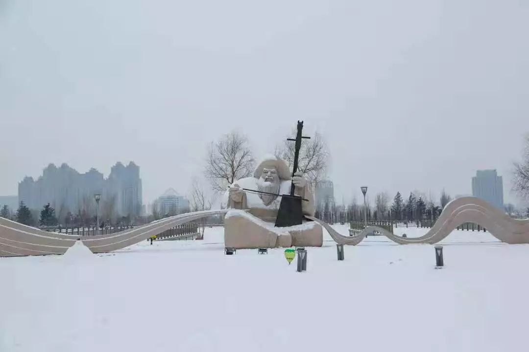 通辽下雪啦一分钟带你看遍通辽雪景