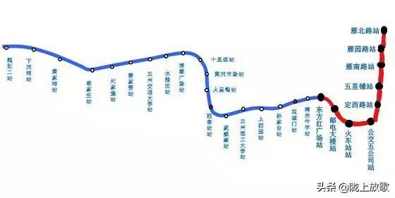 兰州地铁2号线最新消息!附:线路图 站点 开通时间