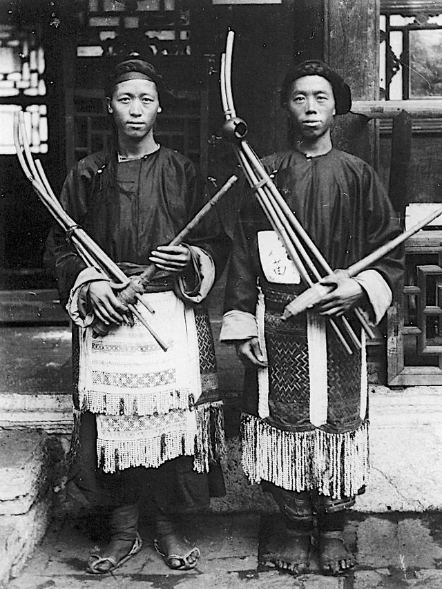 贵州旧影1902年，清末时期各地人像