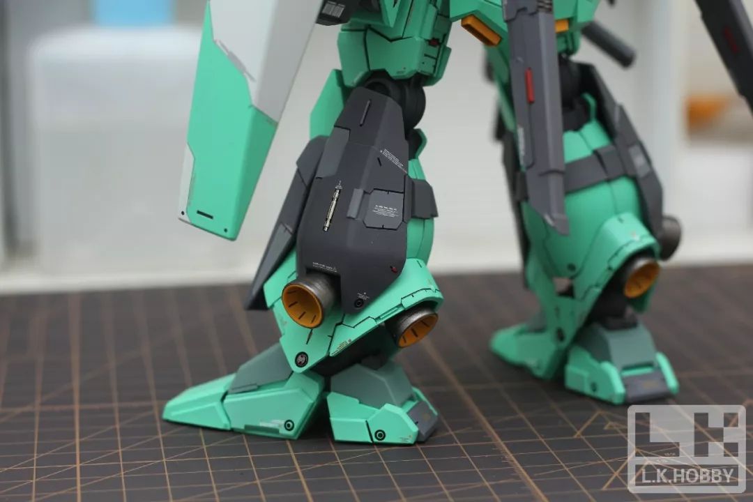 加上整套gk改件的mg杰刚,涂装制作