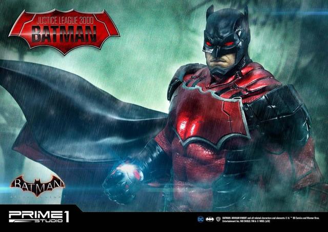 模玩资讯：P1S《正义联盟3000》蝙蝠侠1/5比例全身雕像EX版_cm