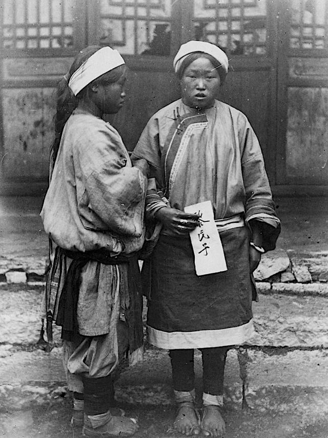 贵州旧影1902年，清末时期各地人像_清朝