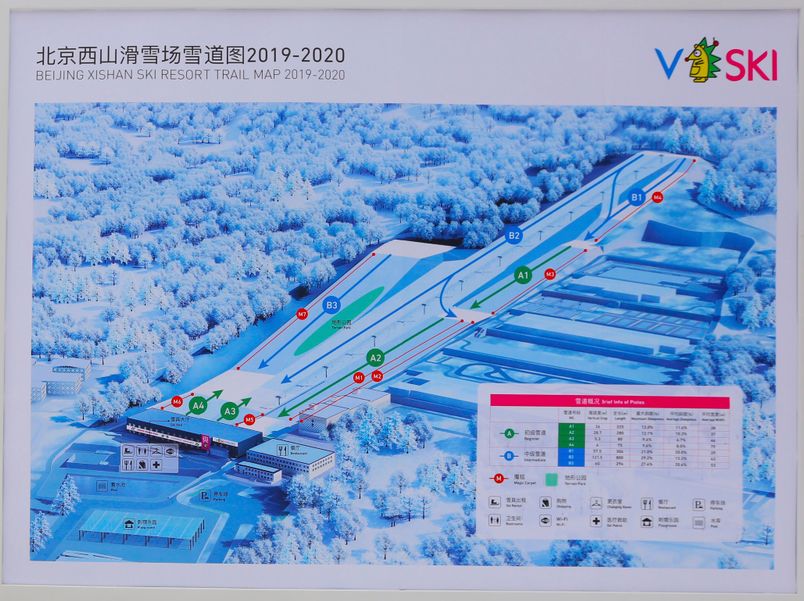 今起开放啦北京西山滑雪场海淀这个滑雪场升级迎客 !
