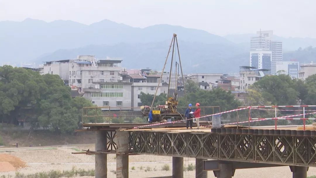 开工两个月福安栖云桥建得怎样了记者带你看现场