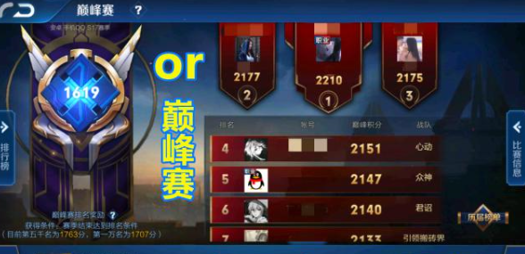 王者等级排名_王者荣耀排名等级标志(3)