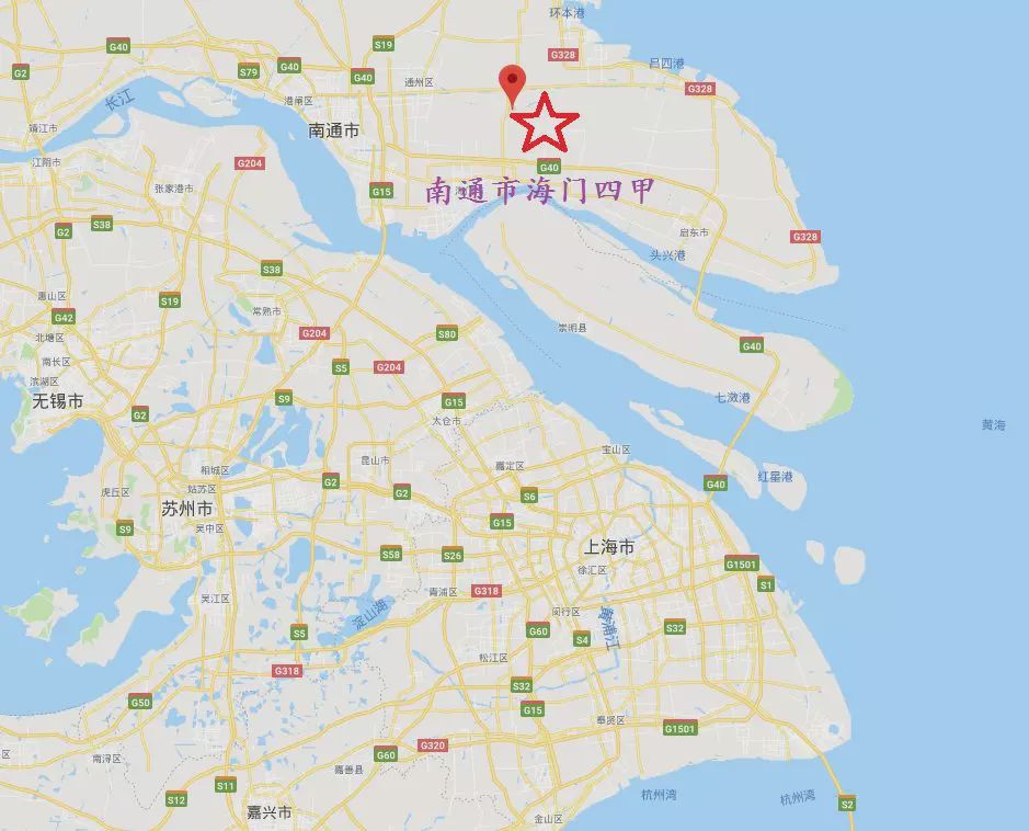 早在今年2月,就有媒体报道,上海第三机场的选址在南通海门 本文所使用