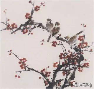 写意麻雀画法示范图文教程