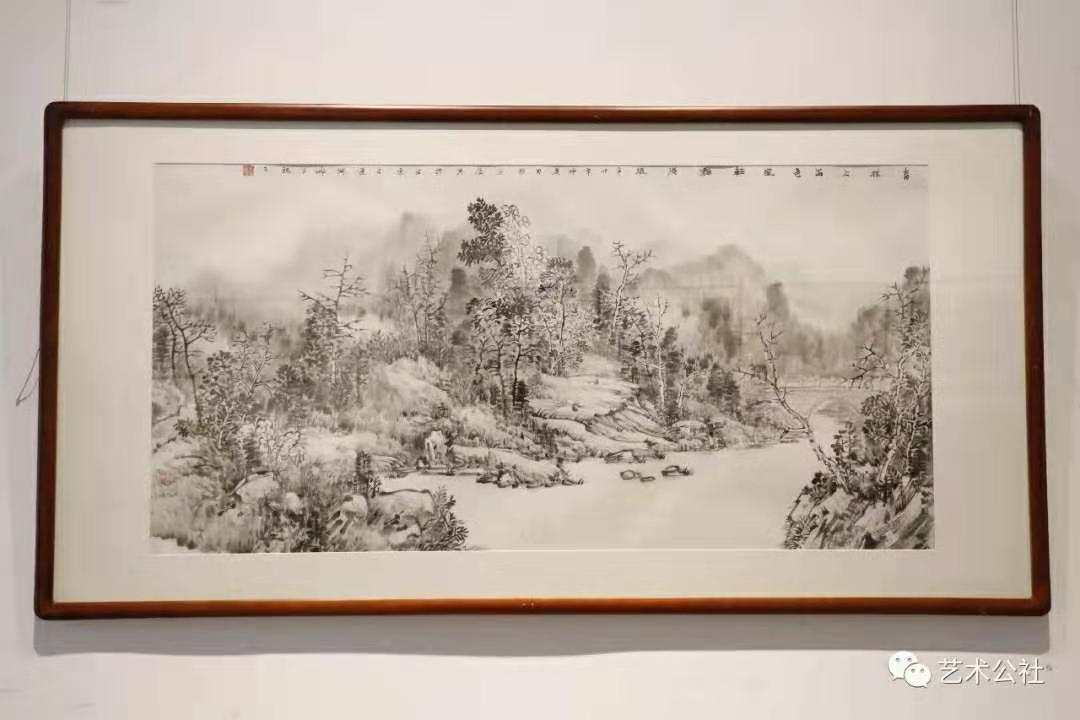 著名画家--郑生福作品赏析_山水画