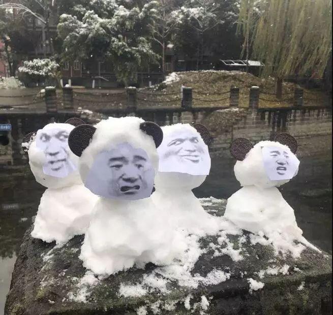 2019第一场沙雕雪人大赛来了,最后一个差点笑死我了!
