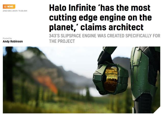架构师：《光环：无限》将使用这个星球上最先进的3A游戏引擎_Xbox