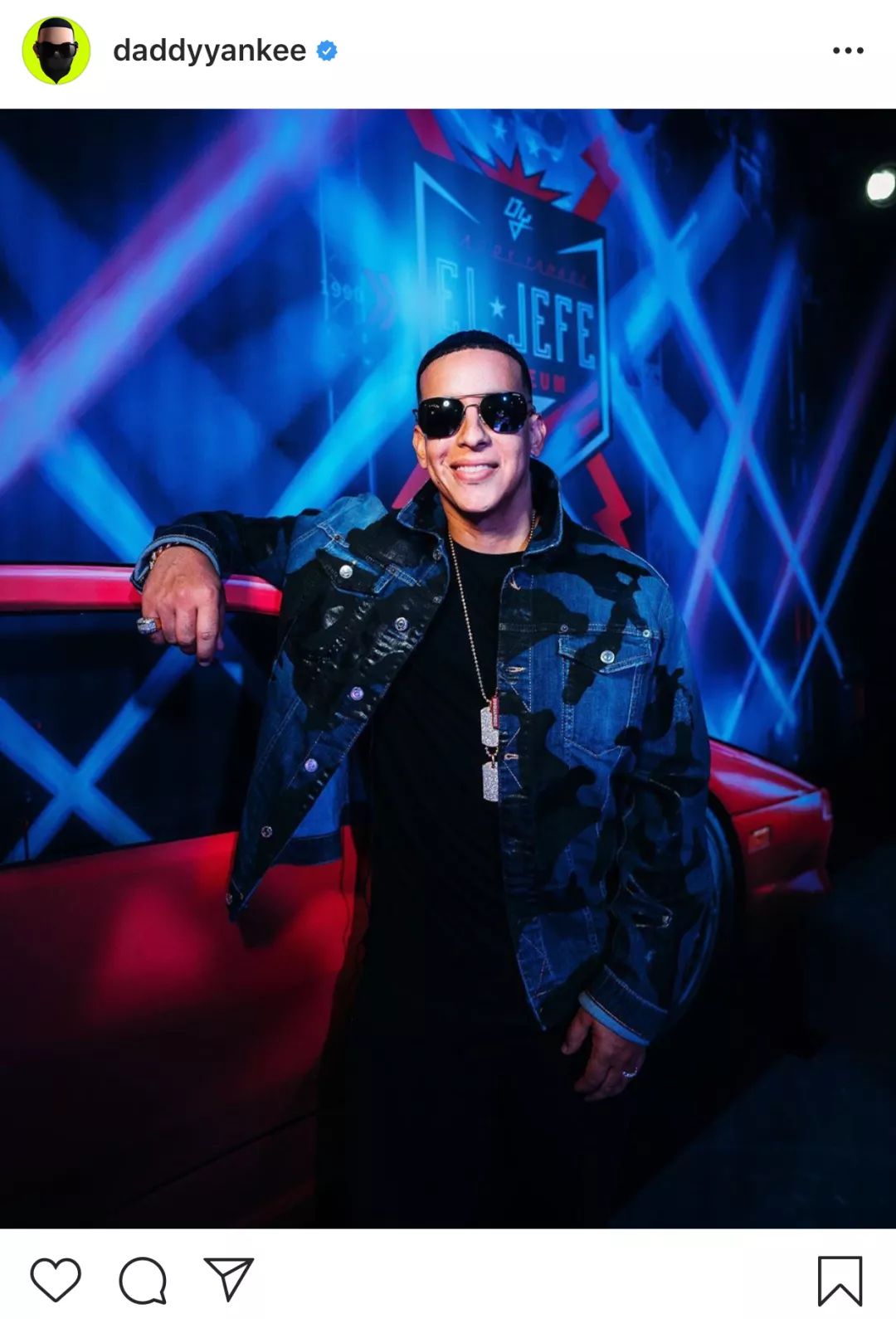 (图源:instagram@daddyyankee)