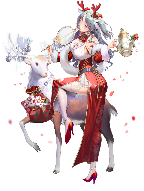 韩国18禁手游《天命之子》公开穿圣诞装的BO