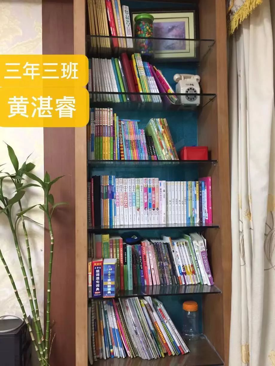 承德小学创建"家庭小书橱"活动(第一期小书橱展示)