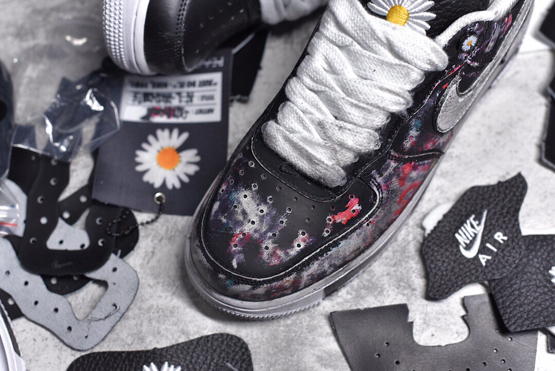 权志龙 gd-peaceminusone x nike air force 1 雏菊空军一号刮刮乐