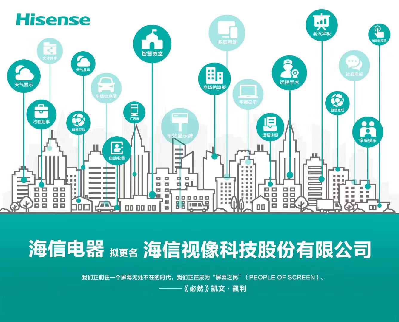 海信电器为何拟更名“海信视像”?-家电圈官网