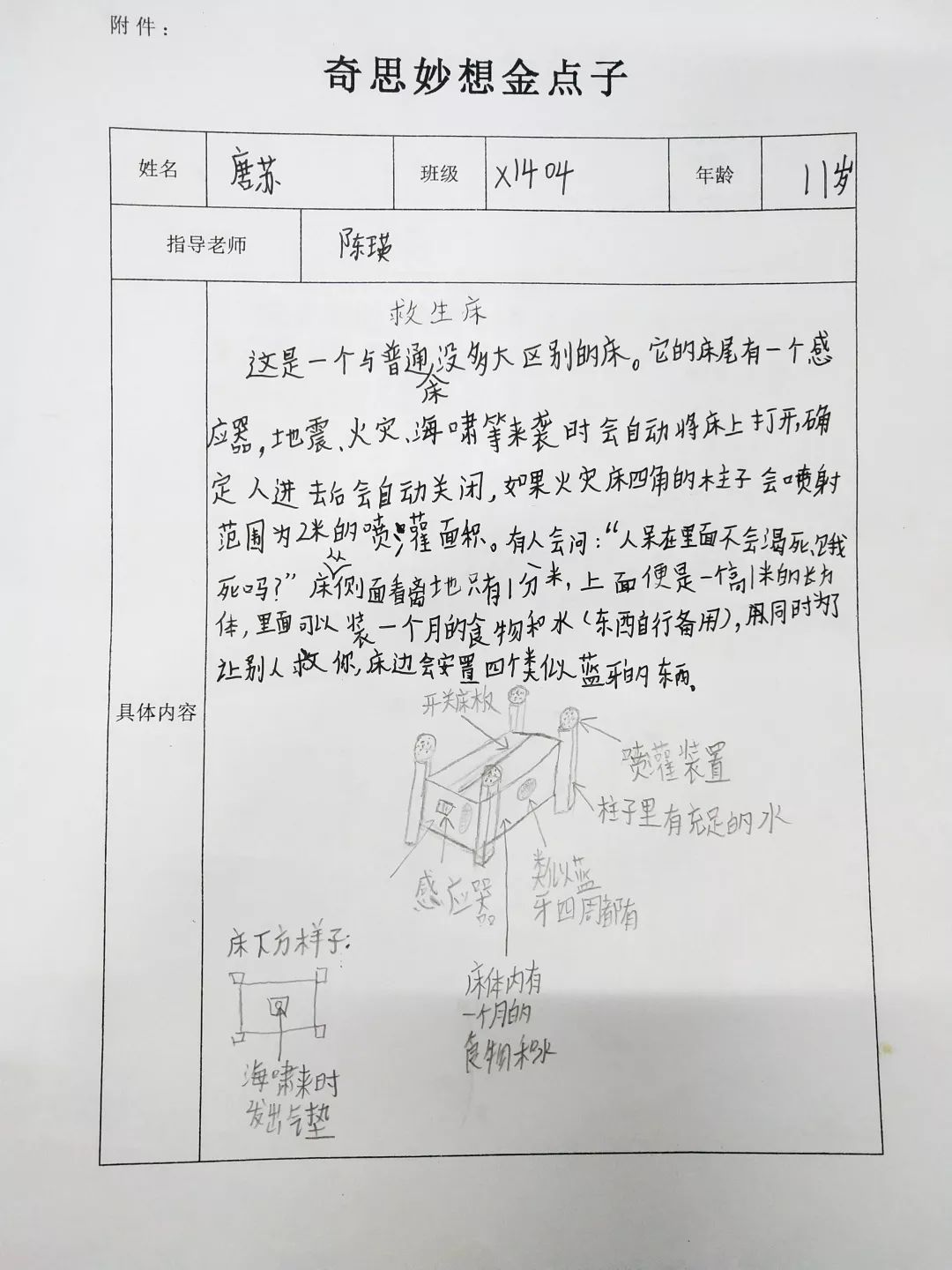 丨"奇思妙想"金点子