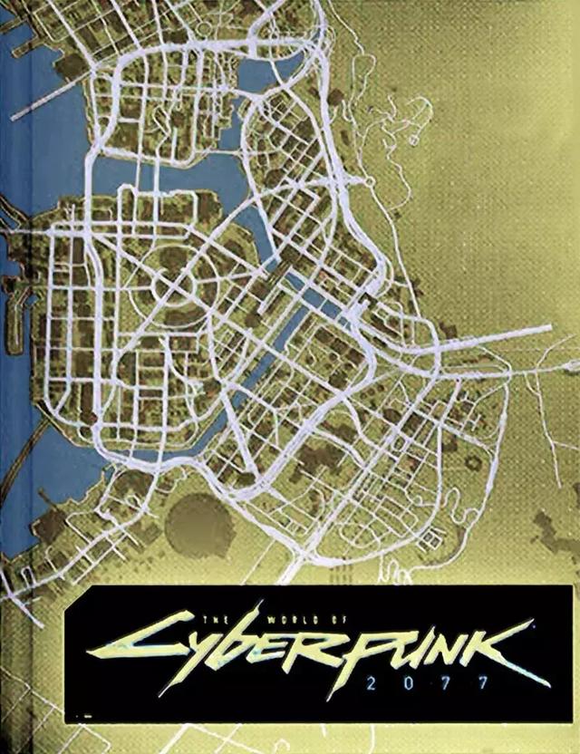 《赛博朋克2077》夜之城地图公开 还有地铁路线图