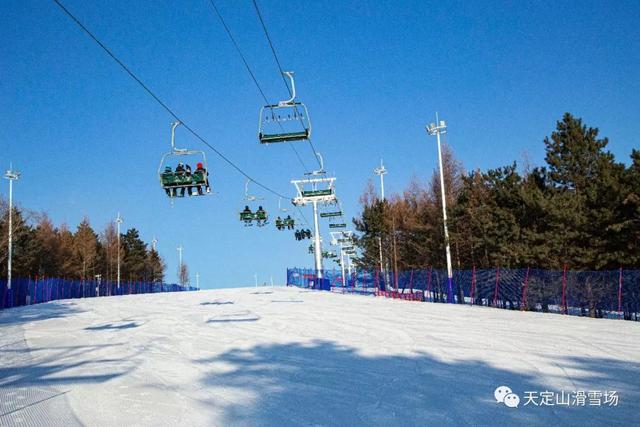 你想了解的天定山滑雪场,美图来袭