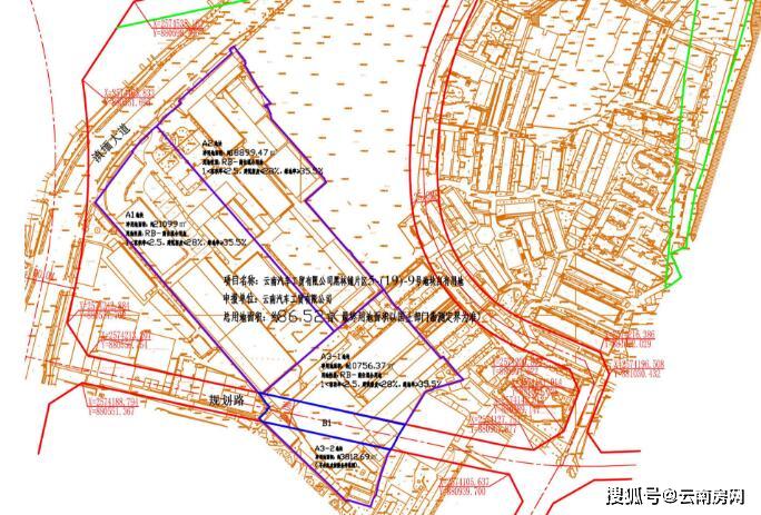 云南中致远黑林铺地块规划公示 汽车销售巨头跨界搞地产?