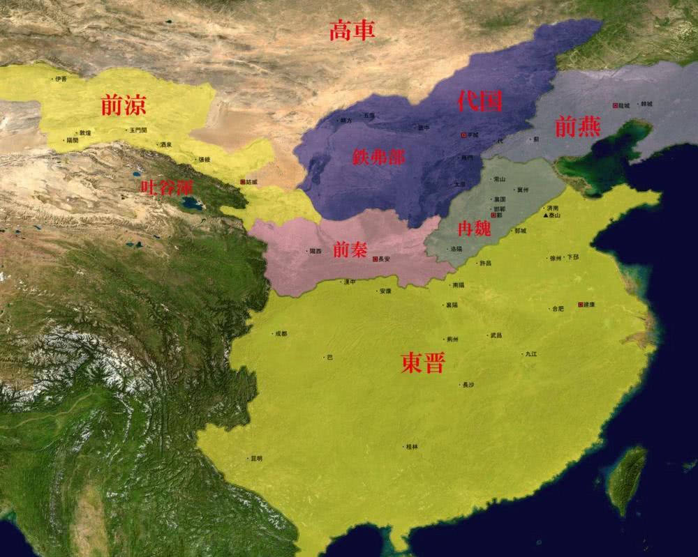 五胡乱华中国人口多少_中国地图(3)