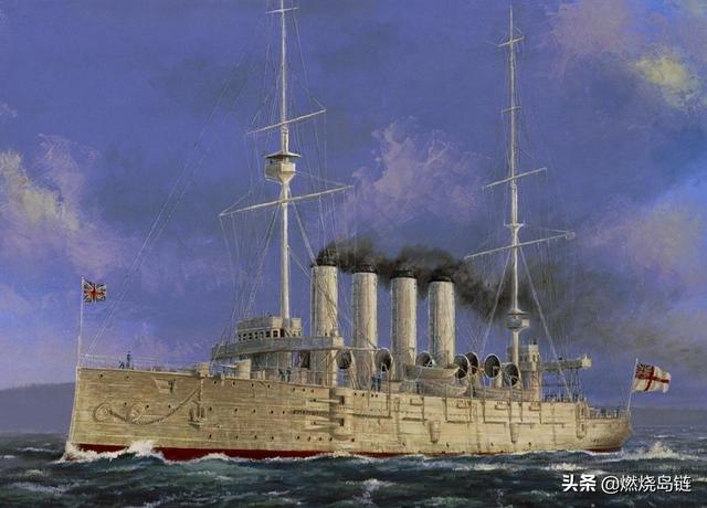 巡洋舰(diadem-class)是英国海军在19世纪末设计建造的一型防护巡洋舰