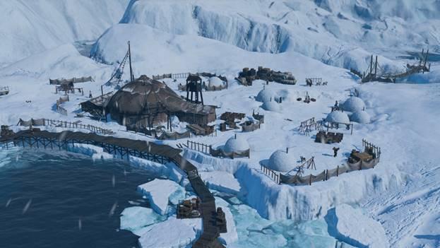 《纪元1800》DLC3开发日志：极地世界“冻人”生存之旅_北极