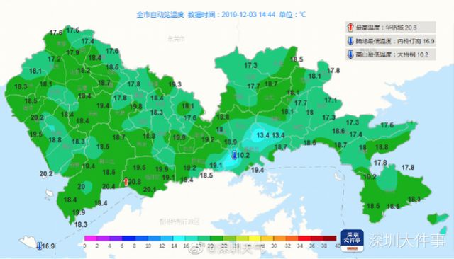 穿多穿少成深圳人最近难题？明天更冷！还零星小雨，最低近10℃