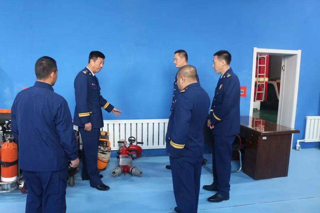 哈尔滨支队冯永刚支队长深入基层调研指导工作