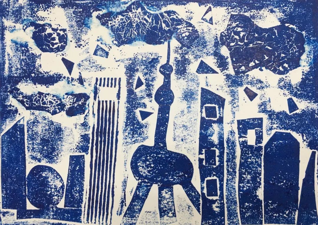 上海地标——"喜爱上海的理由"学生绘画作品展示(1
