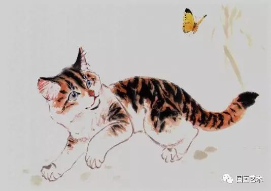 教程】小动物彩墨画法之猫的画法_手机搜狐网