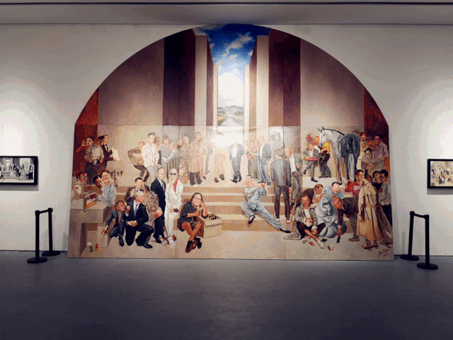 曾在2018年中国美术学院优秀作品展爆红,他模仿了意大利文艺复兴时期