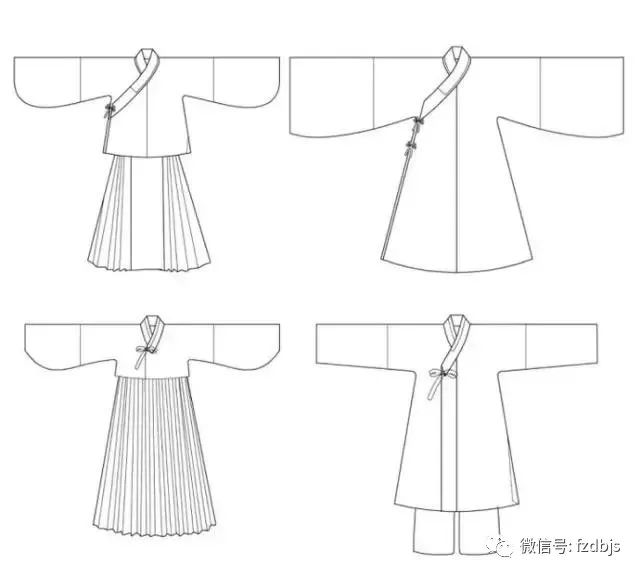 当中式服装遇上"袄裙"(袄裙结构纸样合集)