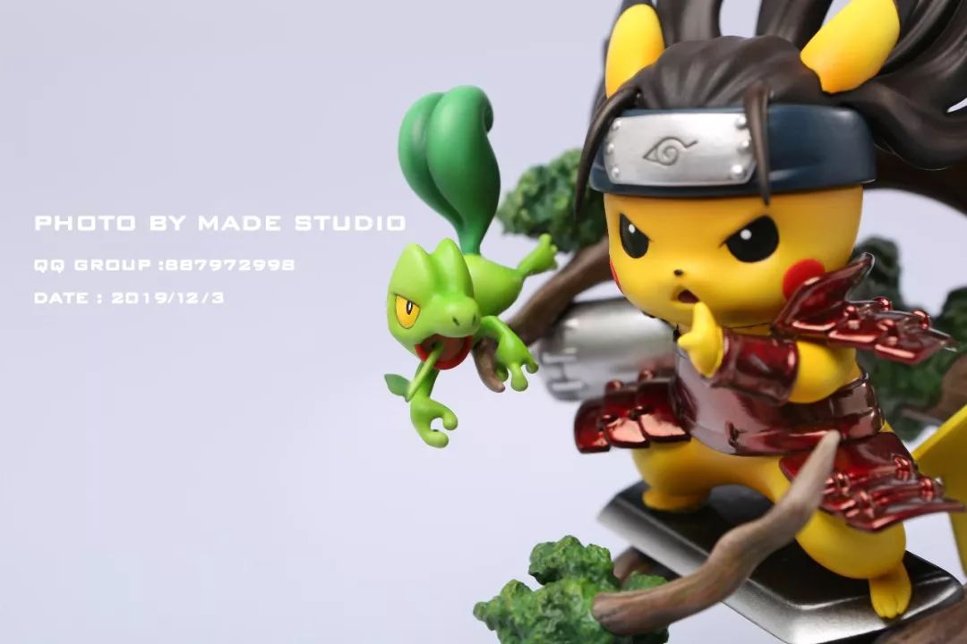 made studio 【作品】:火影皮卡丘 【材质】:pu 【全款】:398  【尺寸